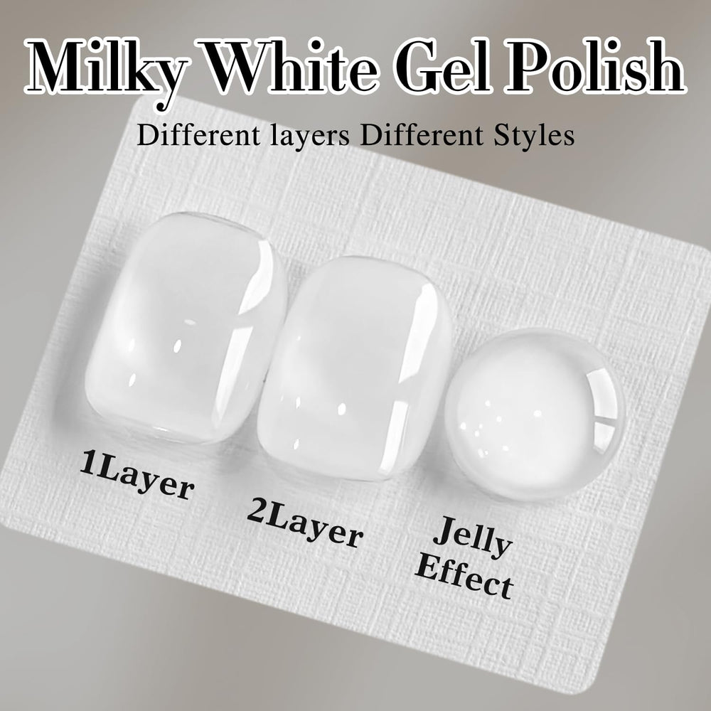 Base and top coats layer with Double Rhythm gel system for lasting wear.