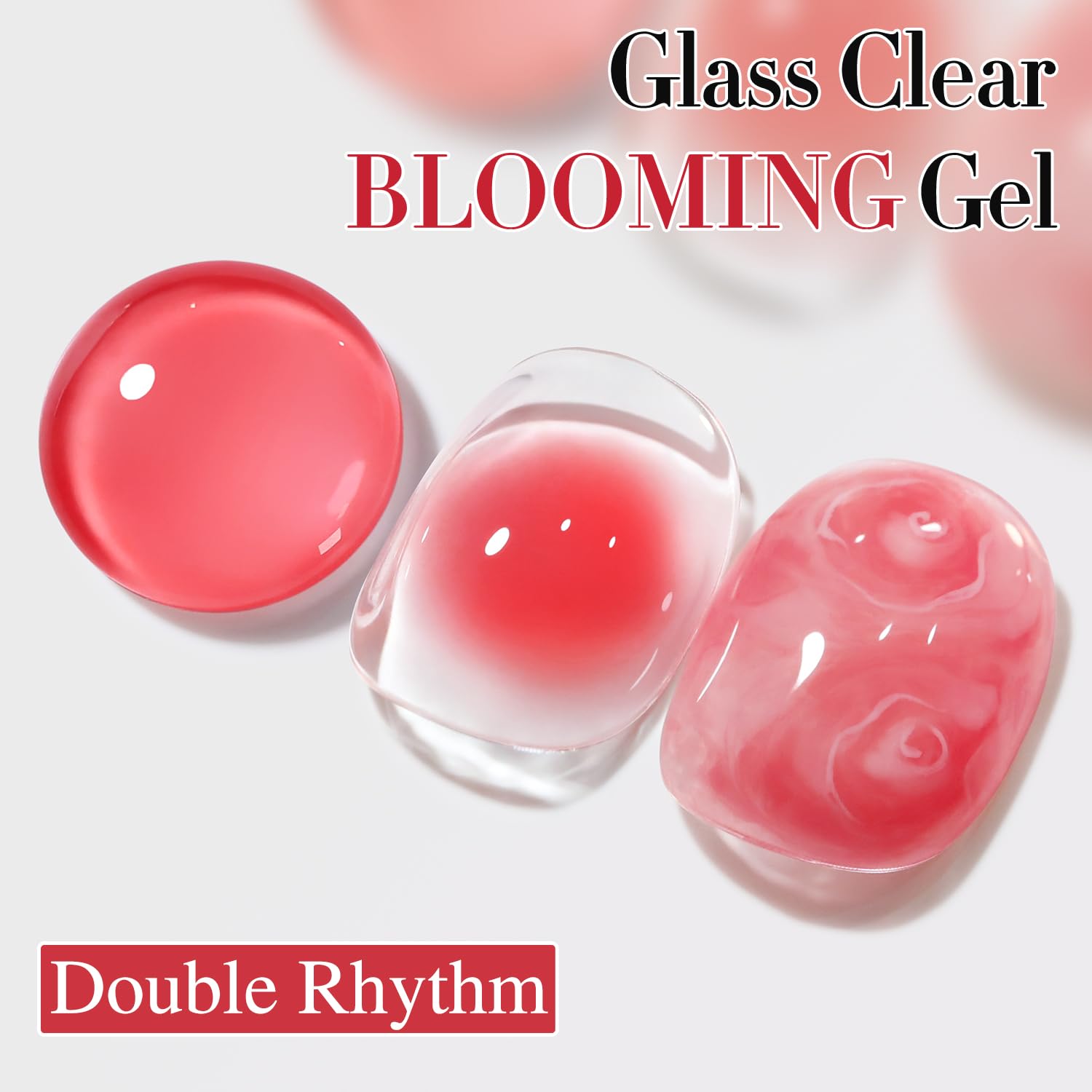 Double Rhythm Blooming Gel achieving watercolor-like blends during application