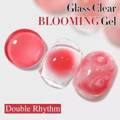 Double Rhythm Blooming Gel achieving watercolor-like blends during application