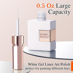 Double Rhythm bronze mirror finish swatch highlights reflective shimmer
