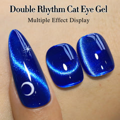 Double Rhythm 15 ml cat eye gel bottle with vivid jelly color