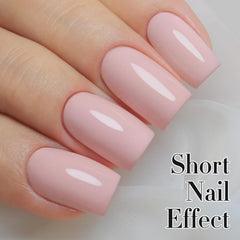 Close-up of the Double Rhythm gel brush applying even color for a smooth finish.