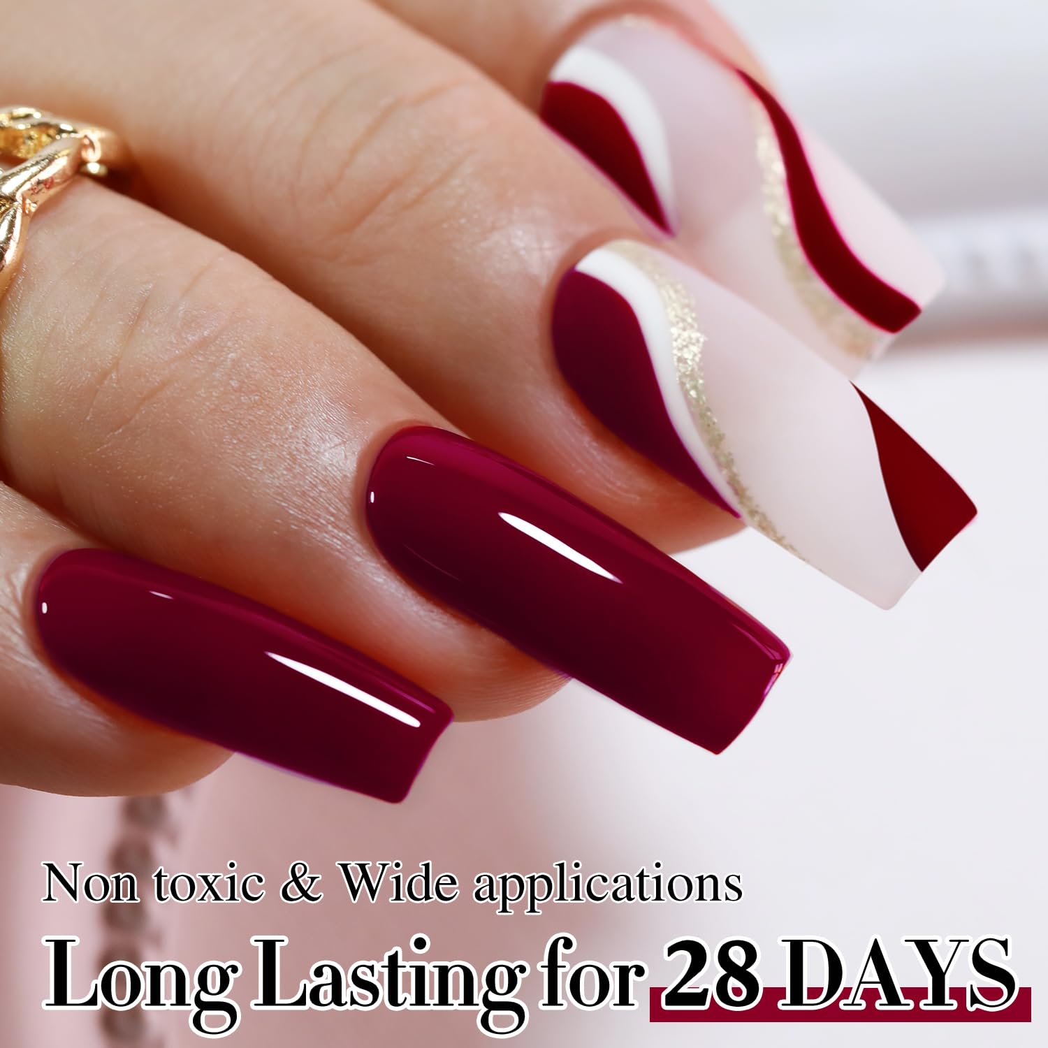 Double Rhythm gift idea nail polish set ready for gifting.