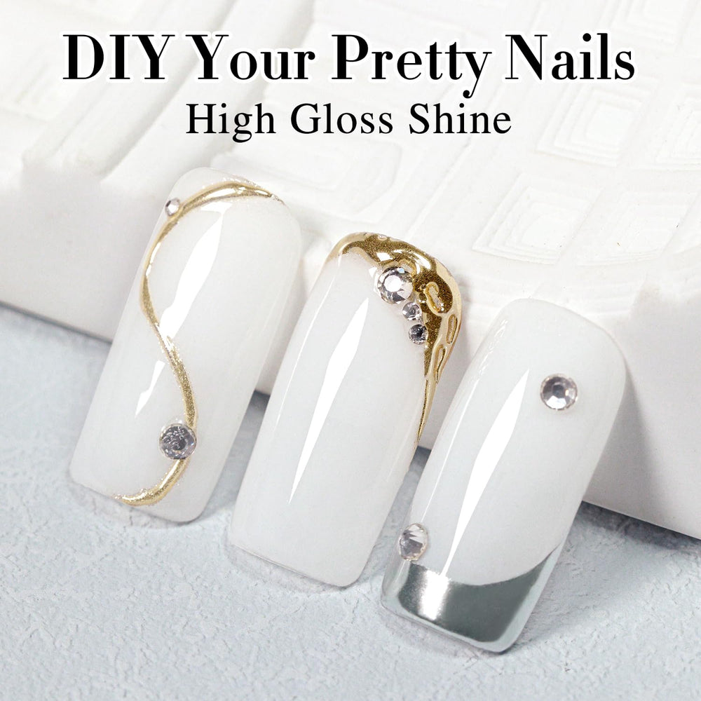 Gift-ready Double Rhythm packaging highlighting a versatile nail polish set.