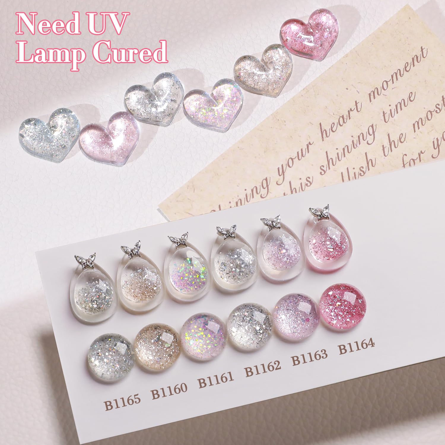 Double Rhythm Pink B1161 shimmer finish catching light from every angle.