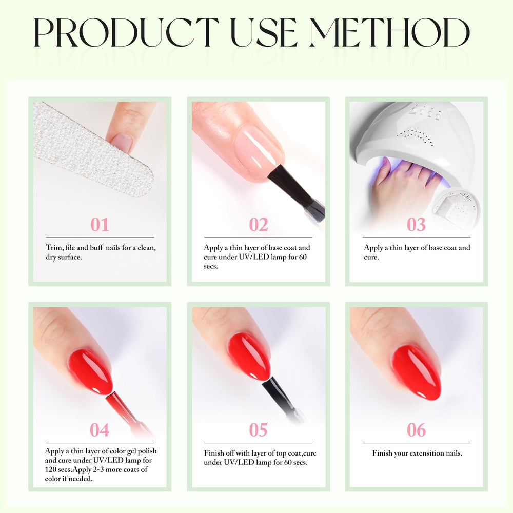Double Rhythm Green A1409 gift-ready pack ideal for nail art lovers.