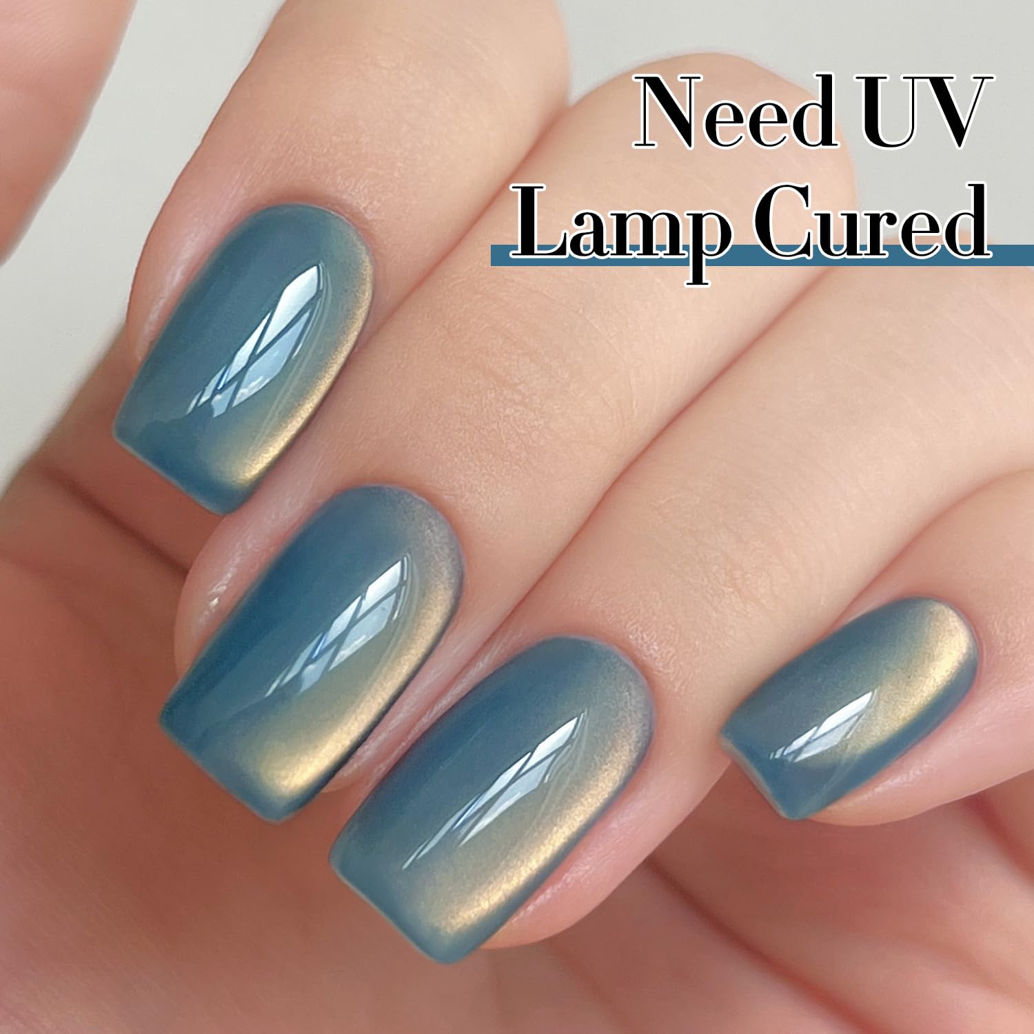Double Rhythm Ice Glass shade swatch reveals translucent sheer tone.