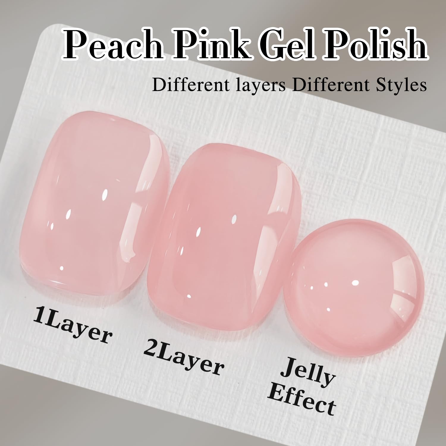 Double Rhythm Jelly Rose Pink gift idea for nail art lovers