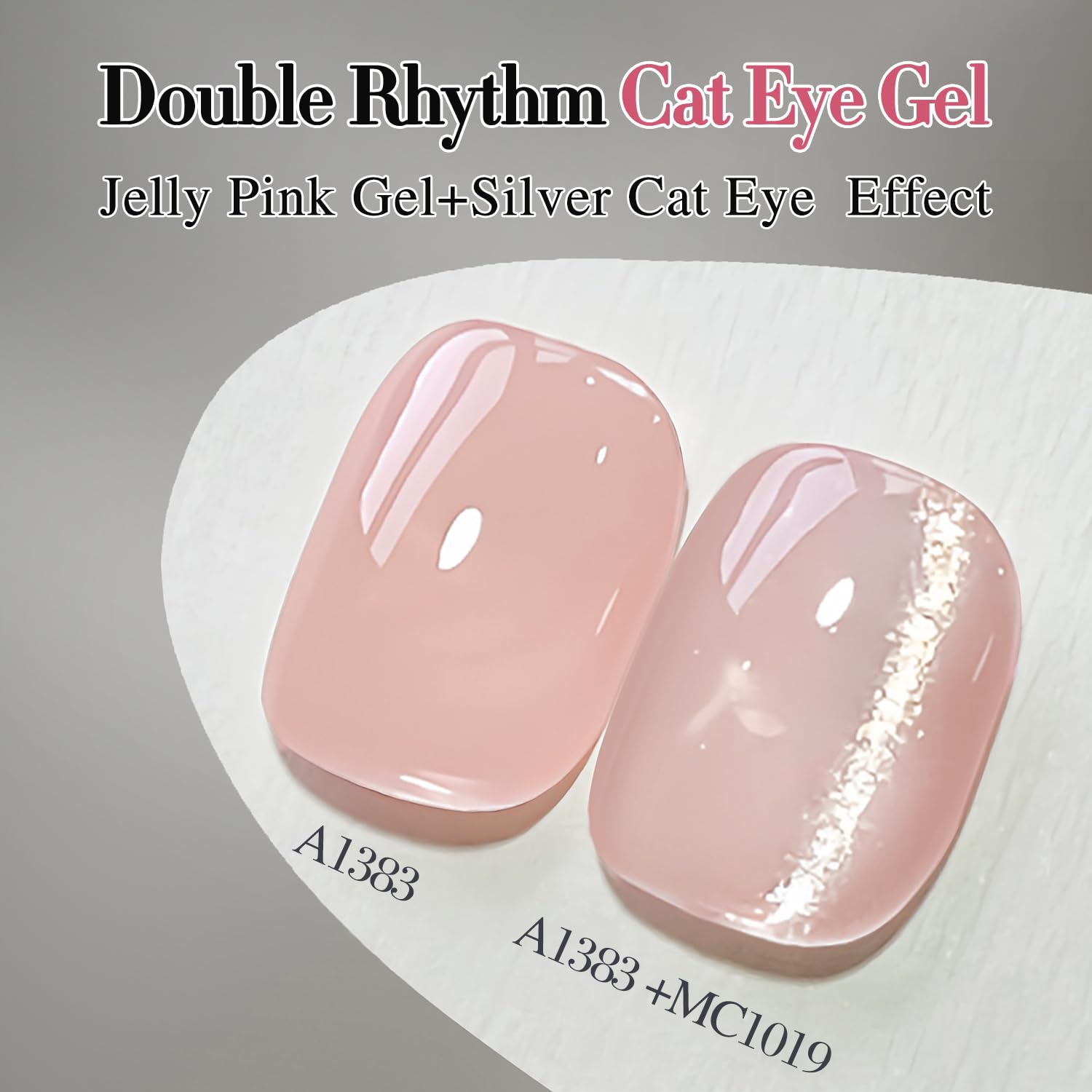 Double Rhythm compact gel kit box with included items for DIY nails