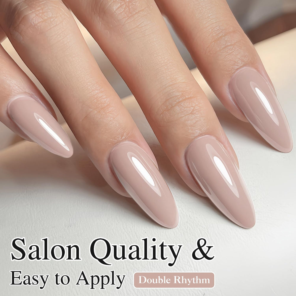 Double Rhythm low odor formula keeps nails comfortable.
