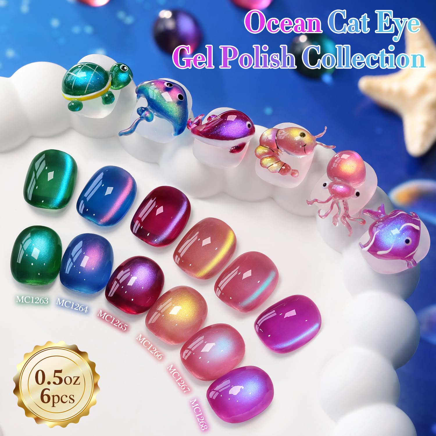 Double Rhythm magnet technique highlights holographic depth and glow
