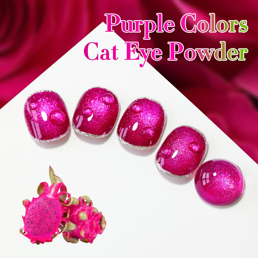 Double Rhythm magnet holographic glitter 15ml adds depth and shine for eye-catching designs.