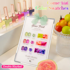 Double Rhythm magnetic holographic glitter adds dazzling shimmer to nails