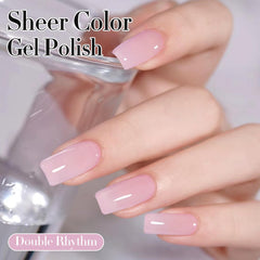 Double Rhythm nail art at home setup ready for DIY manicure.