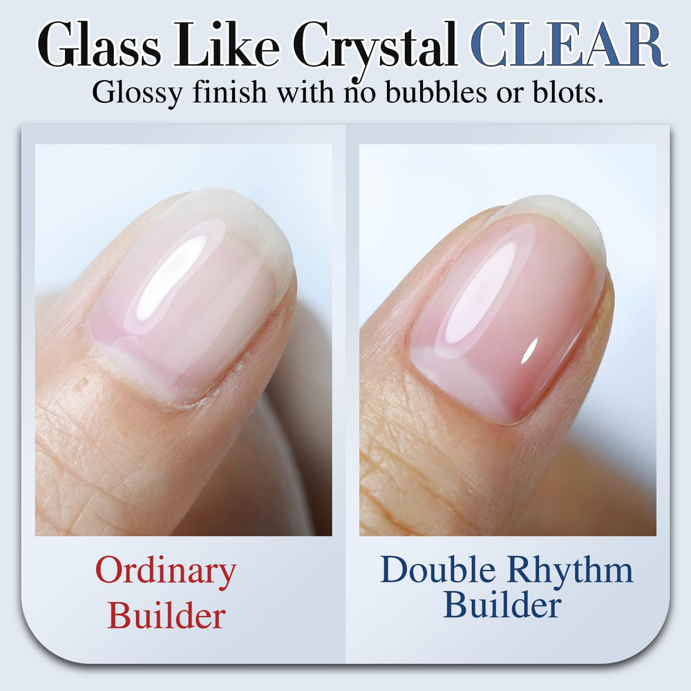 Low-odor, toxin-free formula from Double Rhythm gel.