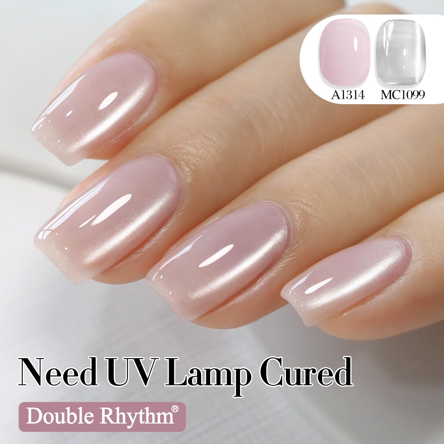 Double Rhythm non-toxic formula emphasizes safety with low odor during application.