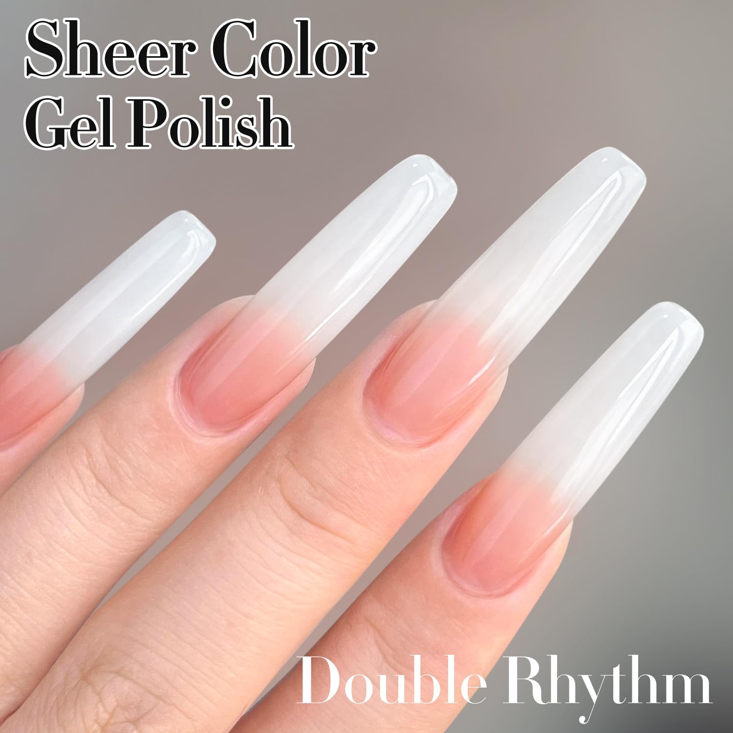 Double Rhythm toxin-free formula with low odor.