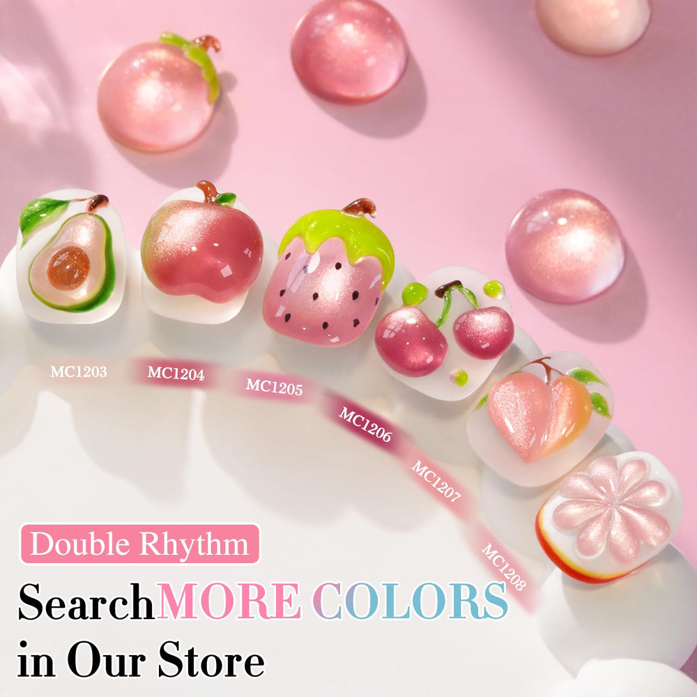 Double Rhythm toxin-free formula delivers rich pigment with low odor