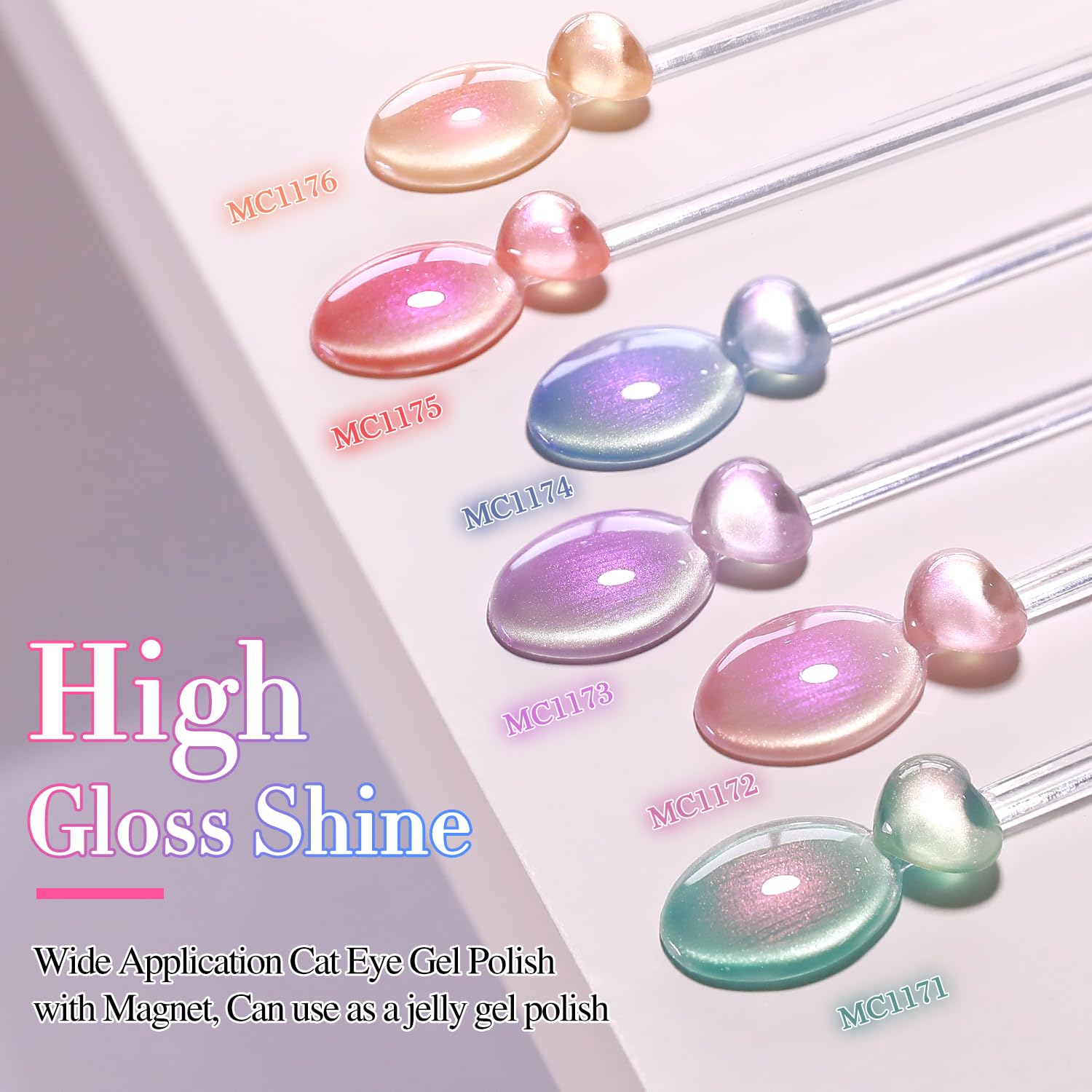 Double Rhythm UV LED cure Mermaid Pink Rose T6-31 for quick salon-like results