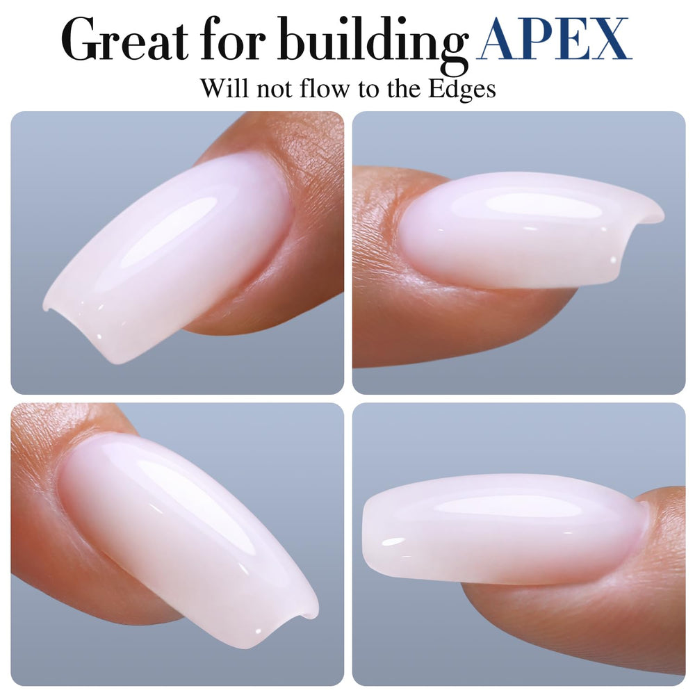 Gel curing under UV/LED lamp for durable, glossy results.