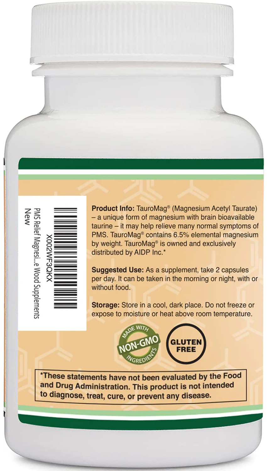 Capsules with gluten-free and non-GMO labels on the bottle.