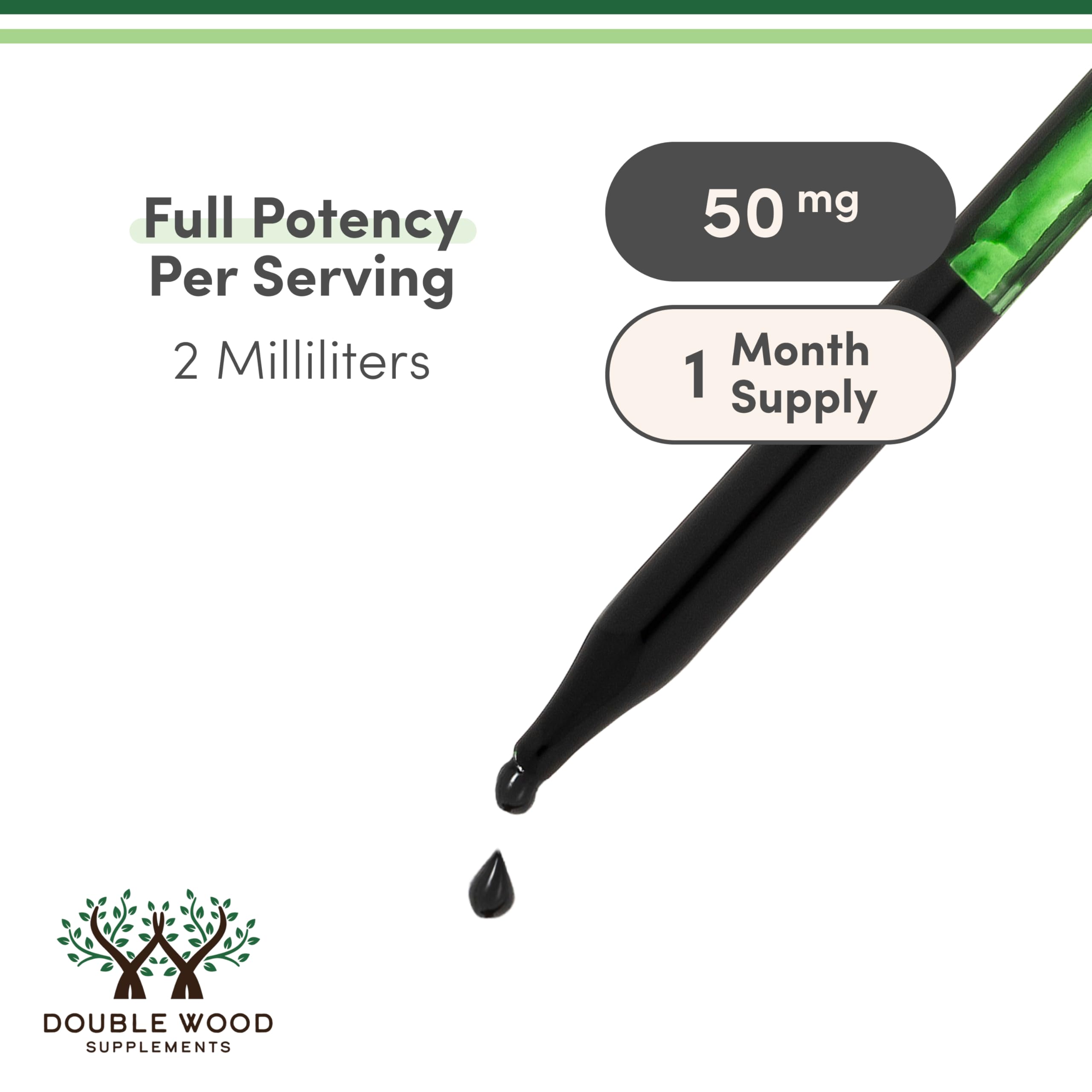 Double Wood Chlorophyll packaging on a kitchen counter for everyday use