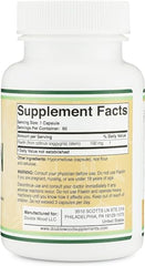 Double Wood Fisetin label emphasizes quality and gluten free, non GMO certification.