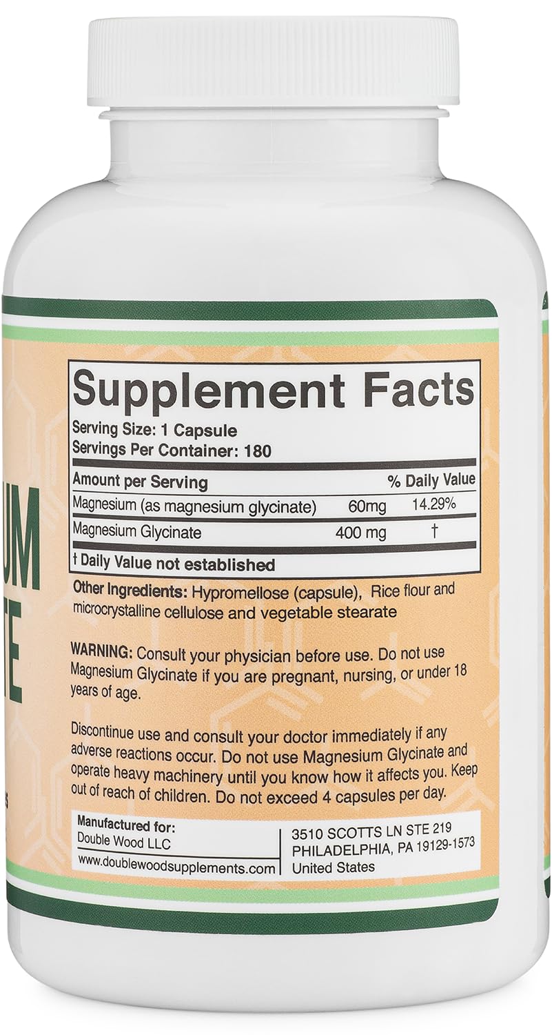 Close-up of the product label showing USA manufacturing and third party testing