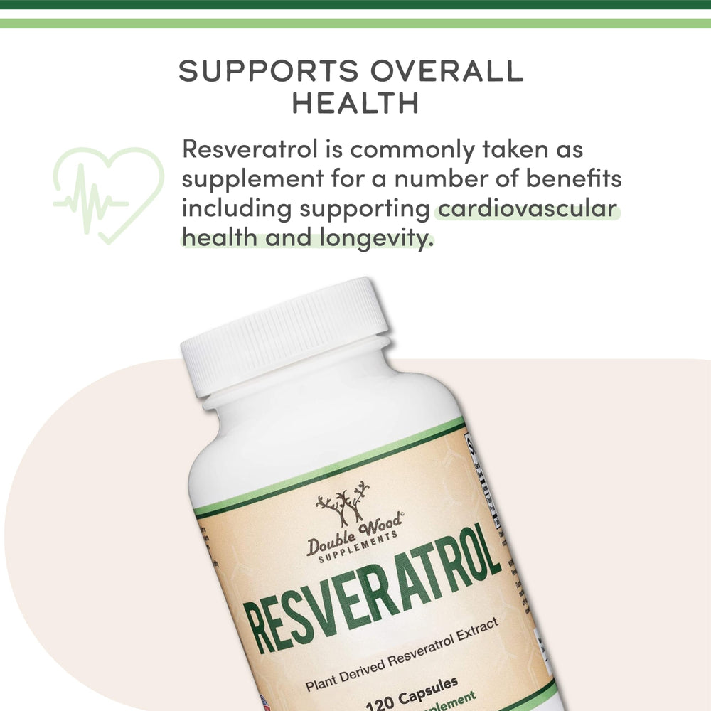 Polygonum root extract ingredient label used in Double Wood Resveratrol