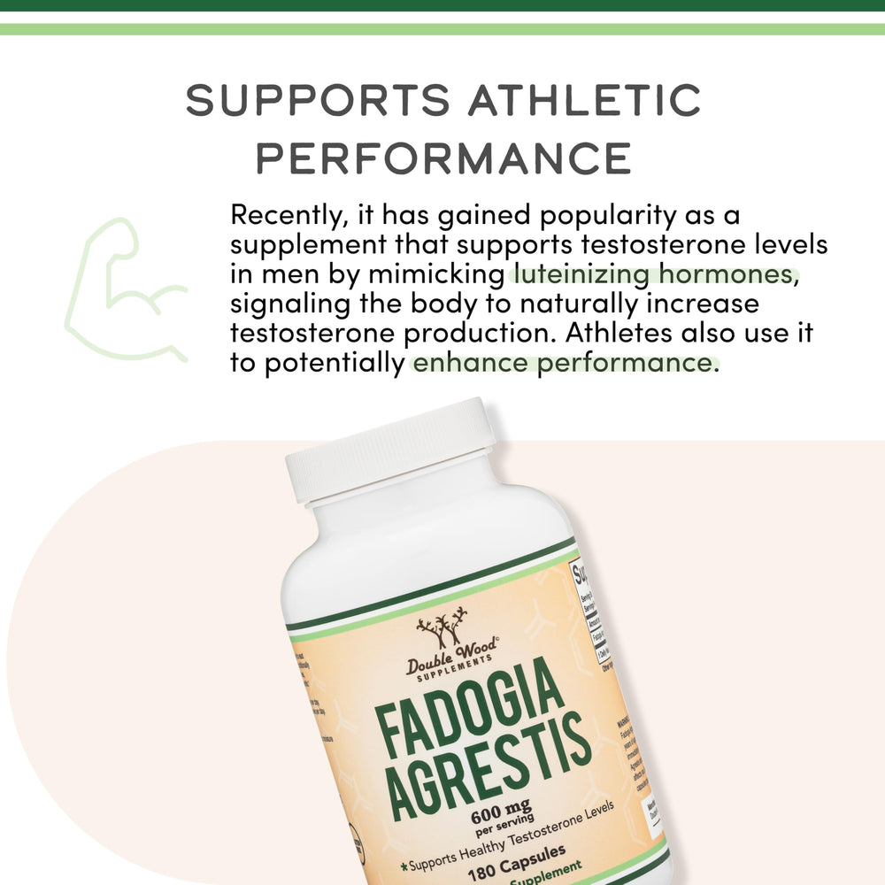 90 day supply packaging from Double Wood Fadogia Agrestis emphasizes long term value