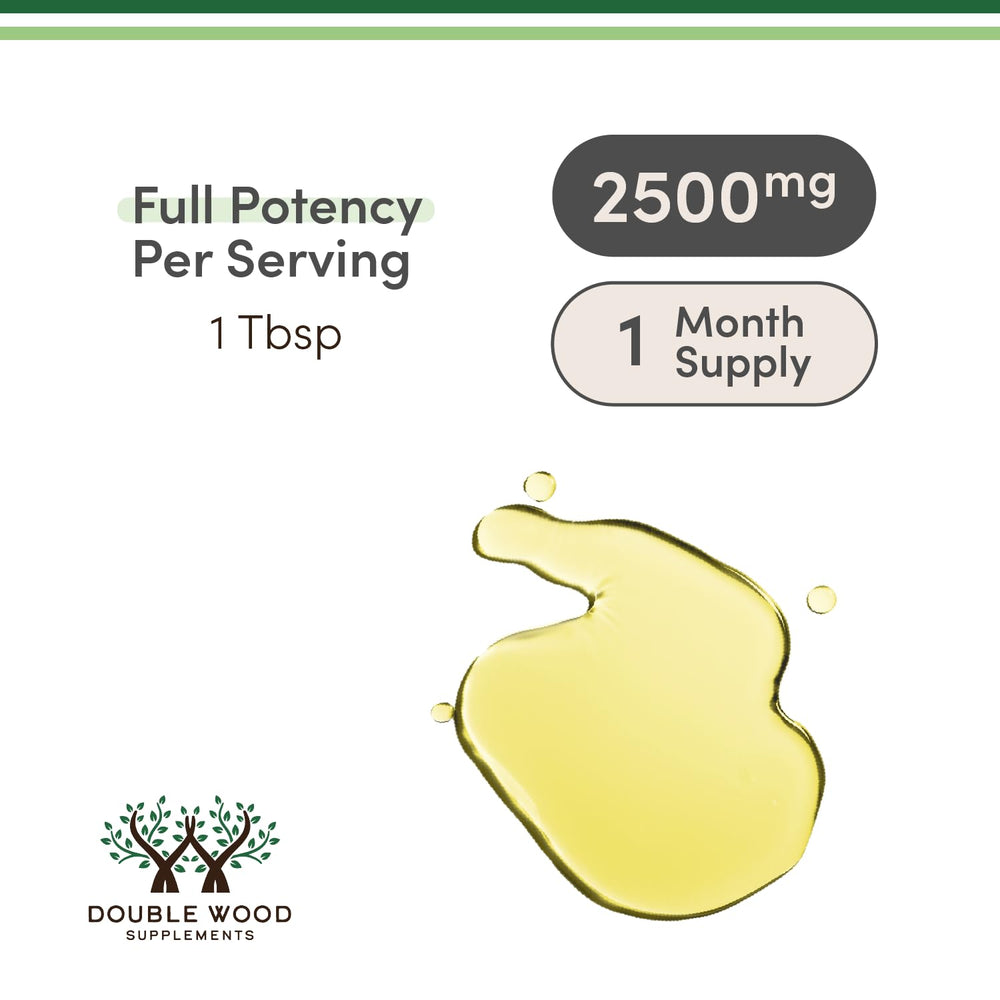 Double Wood Supplements pear flavor liquid collagen for a sugar-free daily routine.