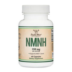 Double Wood NMNH bottle front view highlighting premium quality and potential NAD+ support