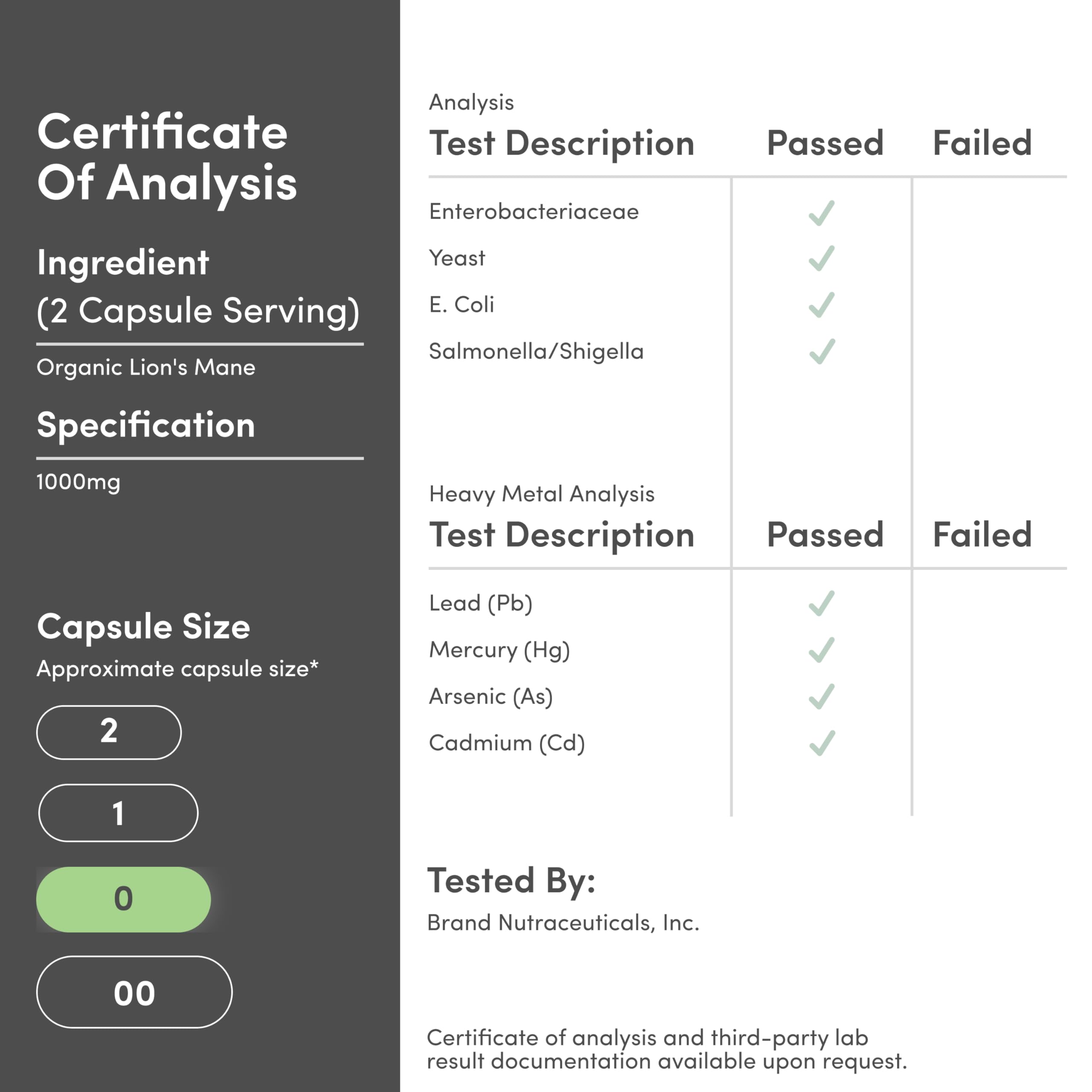 Double Wood third-party testing seal reinforces trust and product safety.