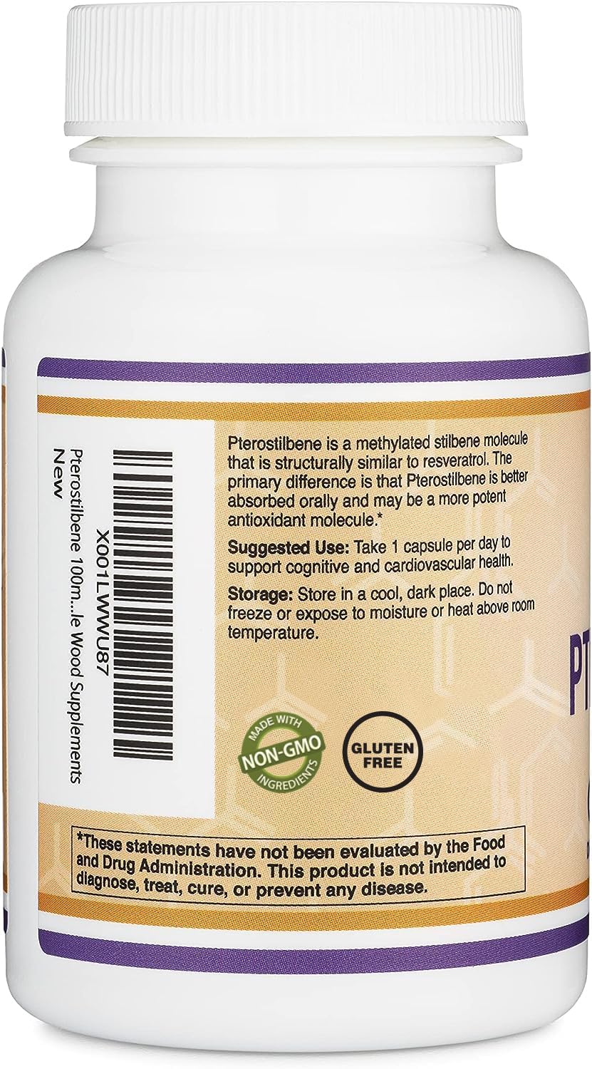 Third-party testing seal on Double Wood supplement packaging.