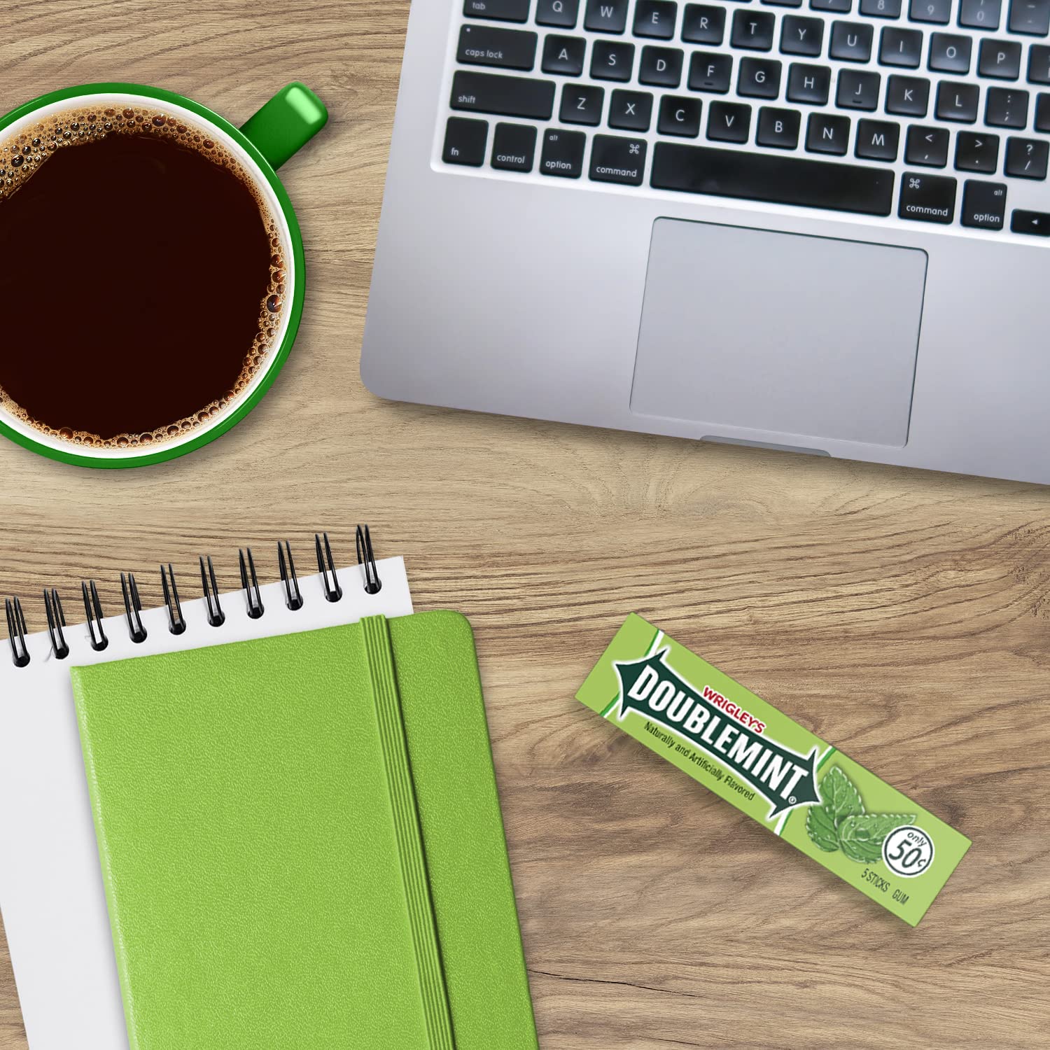 Doublemint bulk gum pack close-up emphasizes value and quantity