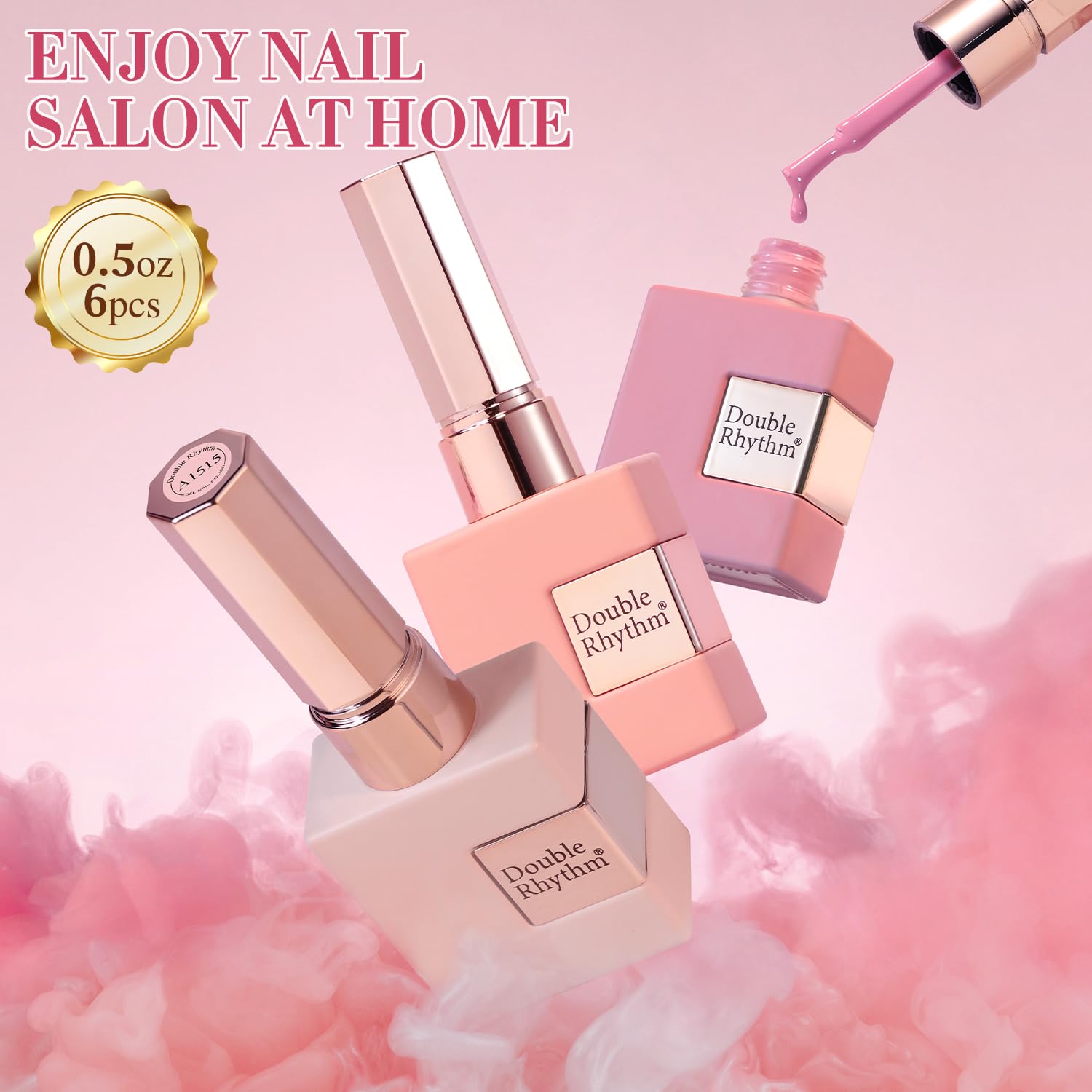 Double Rhythm at-home manicure kit feels premium and beginner-friendly