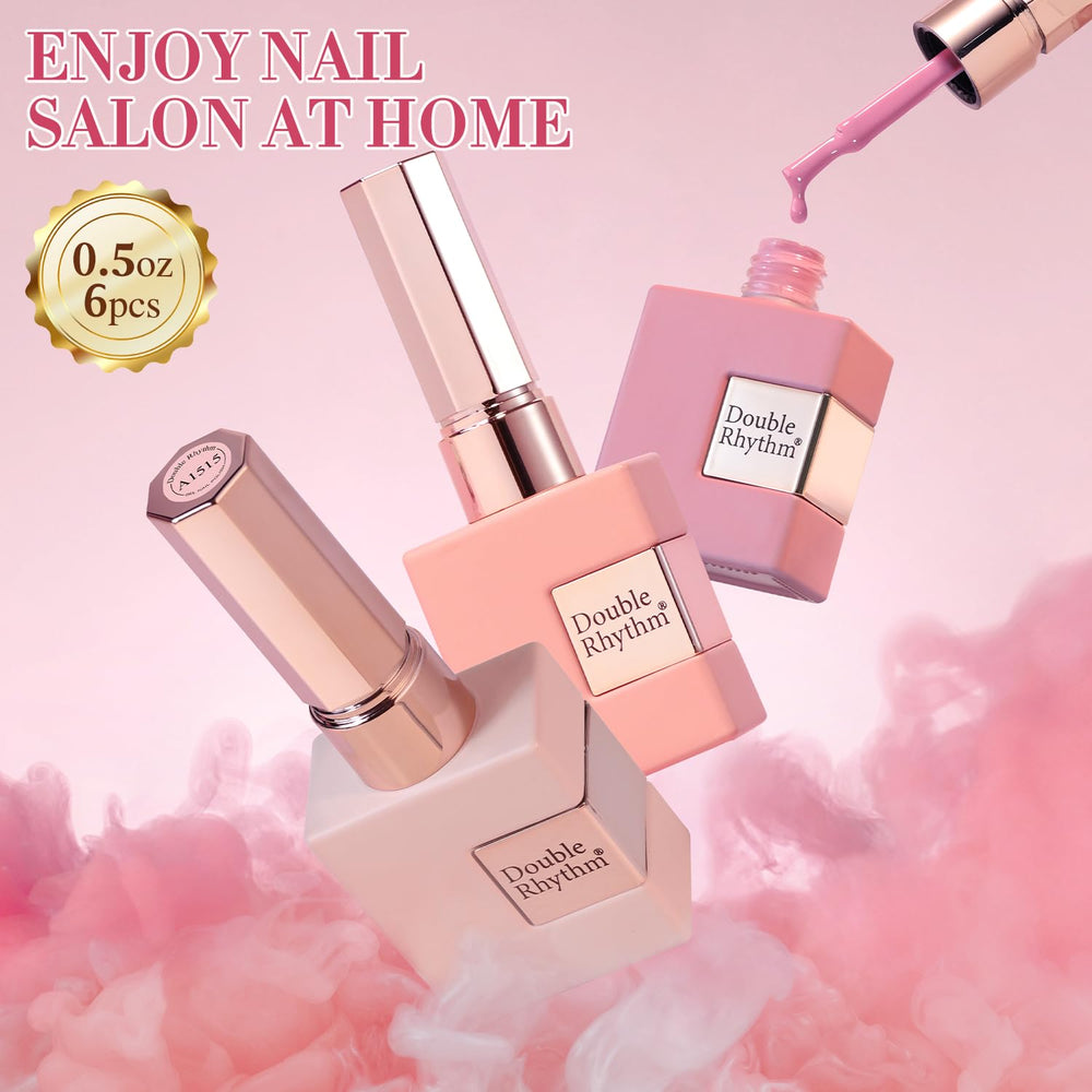 Double Rhythm at-home manicure kit feels premium and beginner-friendly