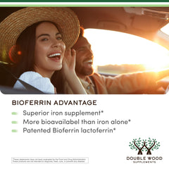 Lactoferrin capsules close-up ready for daily intake