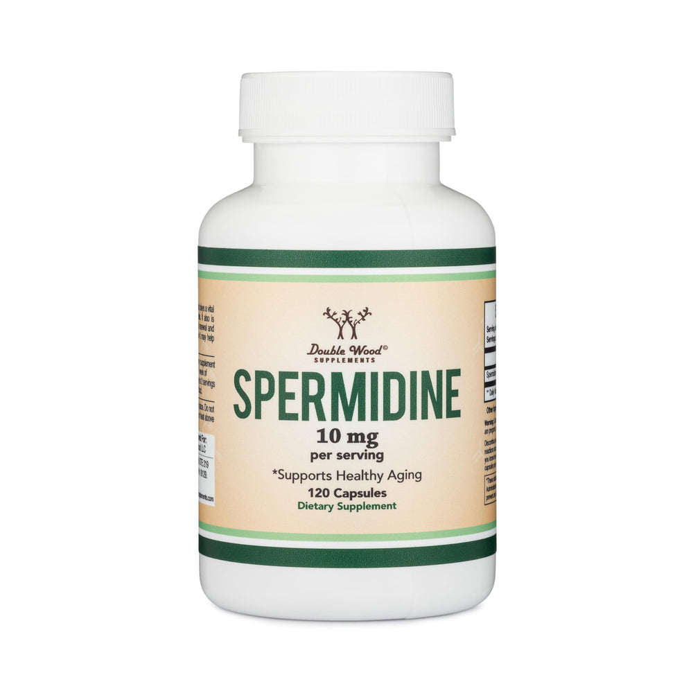 Double Wood Spermidine third-party testing certificate confirms quality