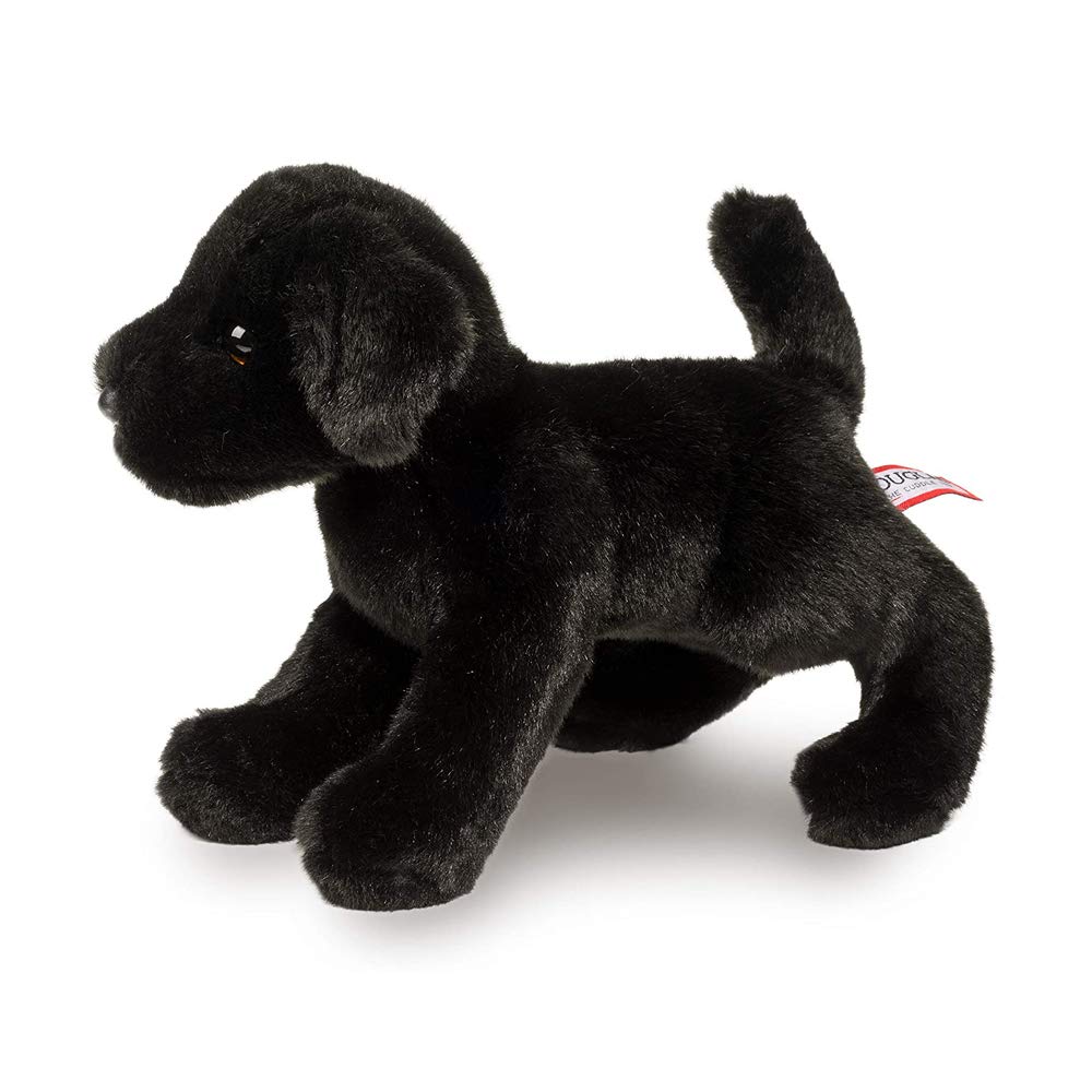Douglas Brewster Black Lab plush lifelike expression encourages storytelling and pretend adventures.