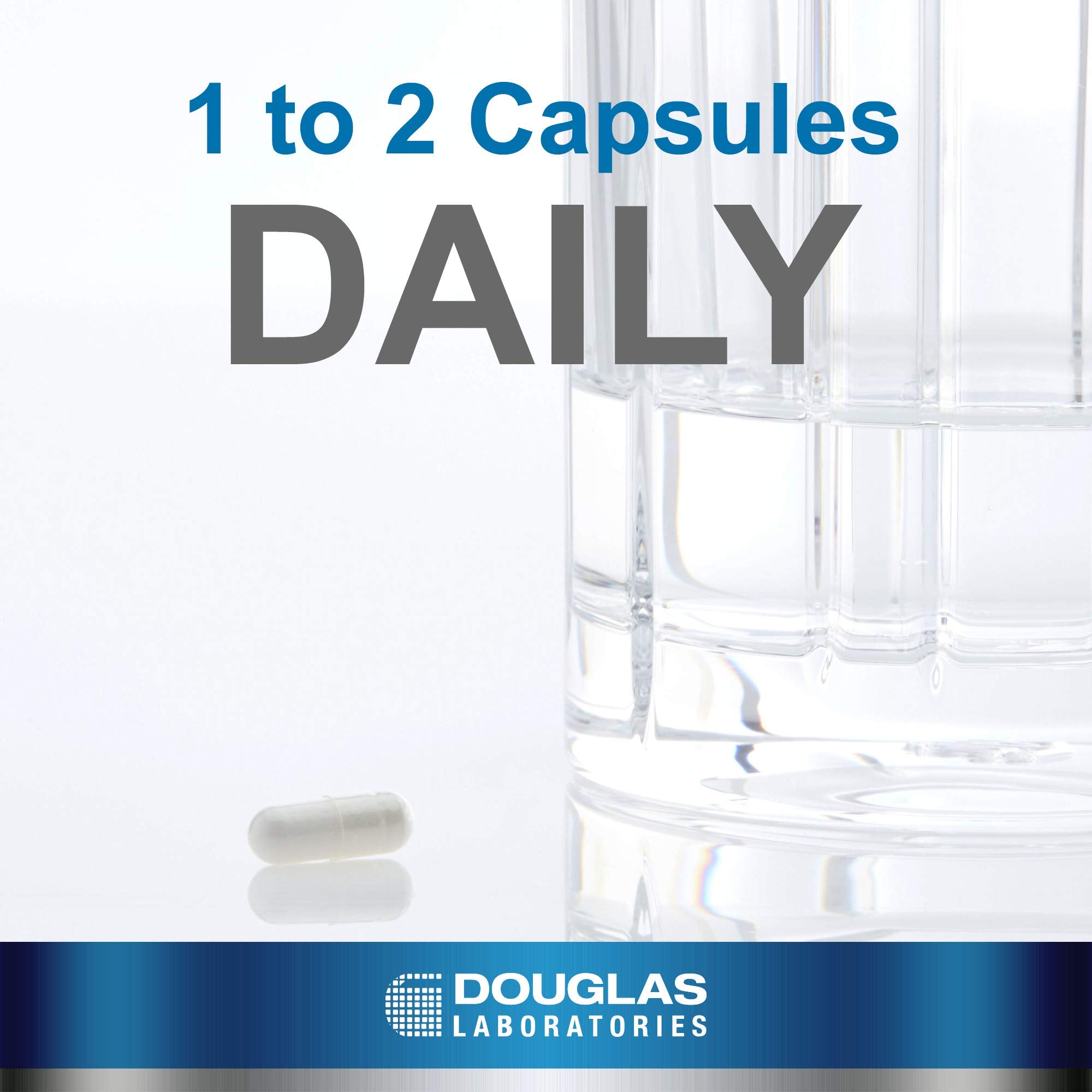 DHEA 10 mg capsules packaging box from Douglas Laboratories with product details.