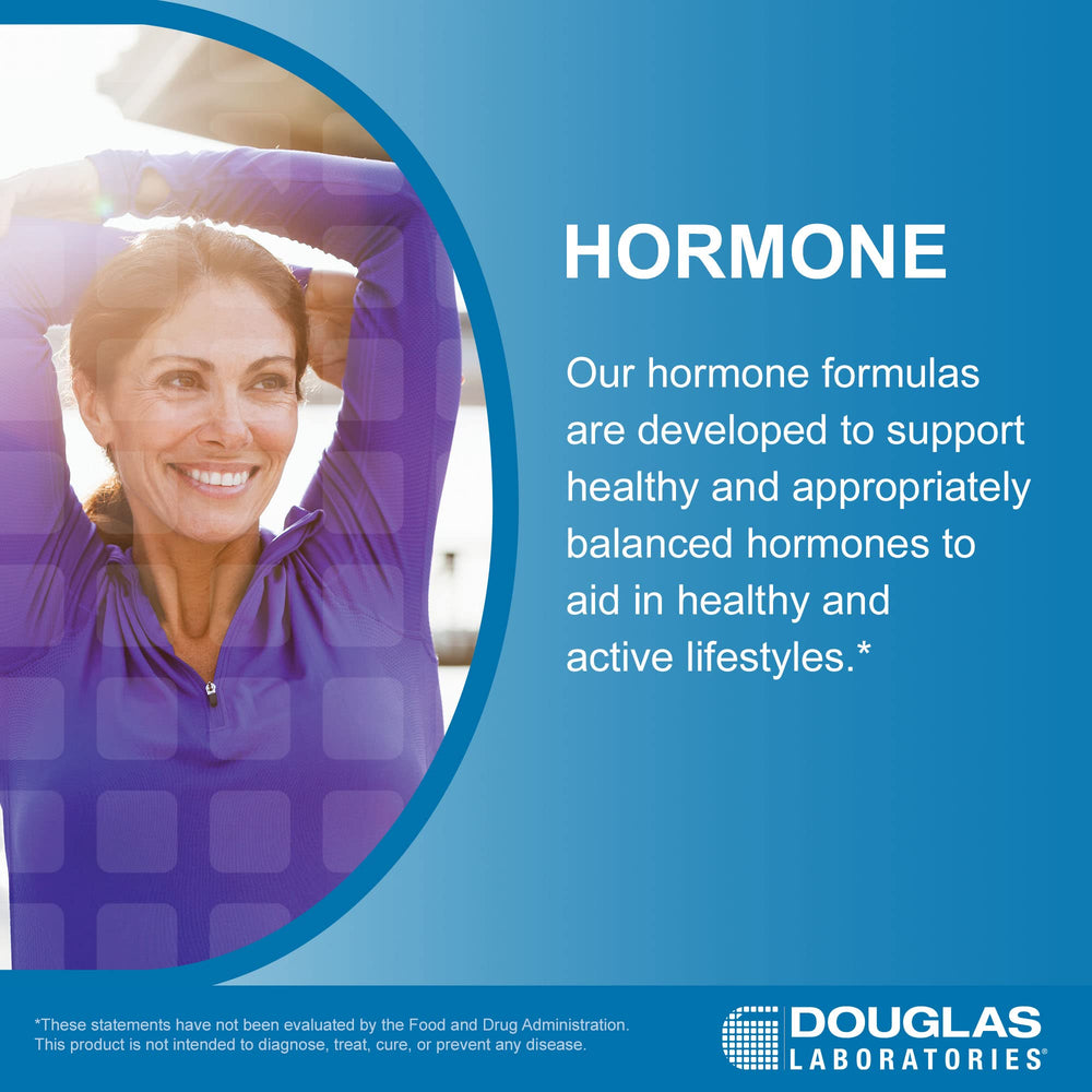 Douglas Laboratories Pregnenolone 25 mg tablets in hand for convenient daily supplementation.