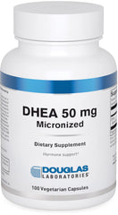 Douglas Laboratories DHEA 50 mg capsules bottle front supports hormone balance