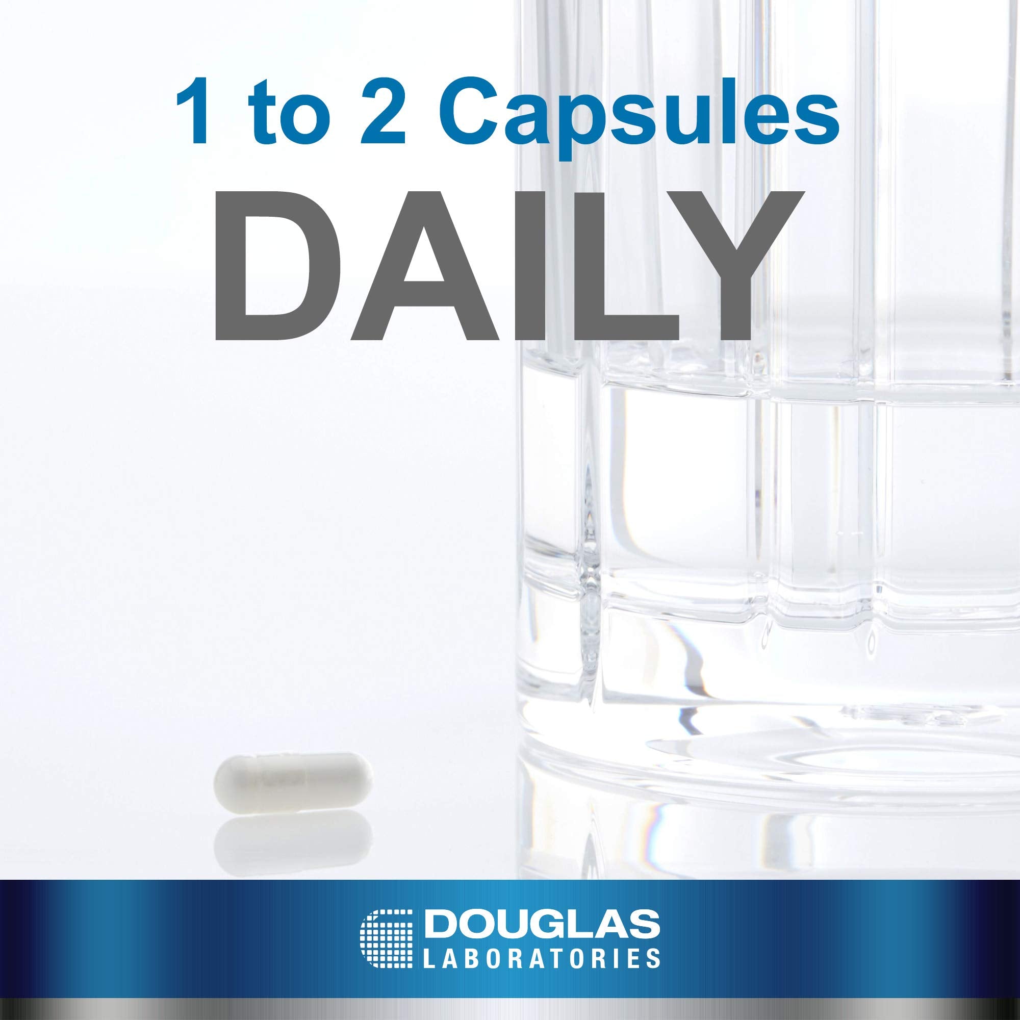 Douglas Laboratories DHEA 50 mg capsules closeup highlights micronized formula for absorption