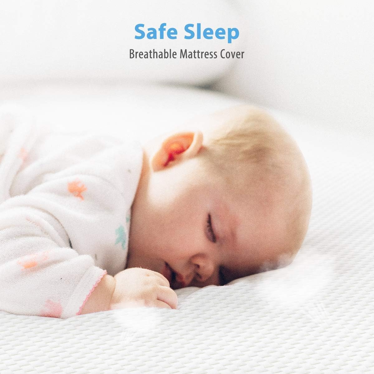 Dourxi standard size crib mattress fits most cribs and toddler beds.