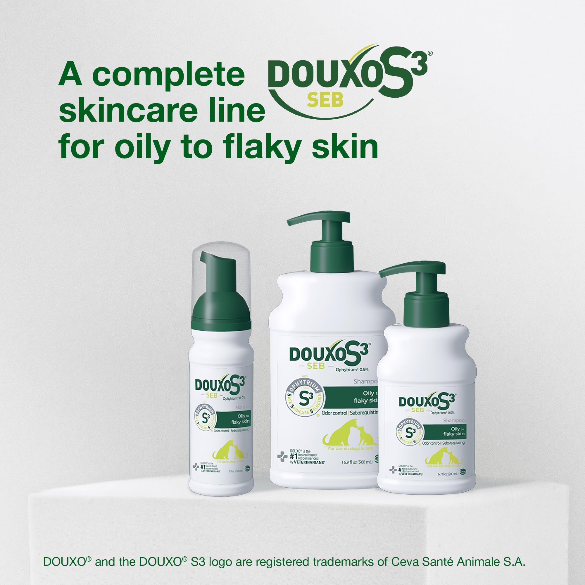 Mousse-like lather from Douxo S3 Seb Shampoo.