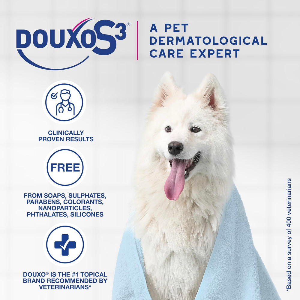 Cat coat after Douxo S3 Calm Shampoo shows smooth fur