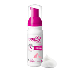 Douxo S3 Calm Mousse bottle, soothing skin comfort for pets.
