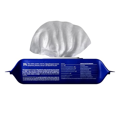 DOUXO Skin and Coat SPA wipes removing tear stains gently
