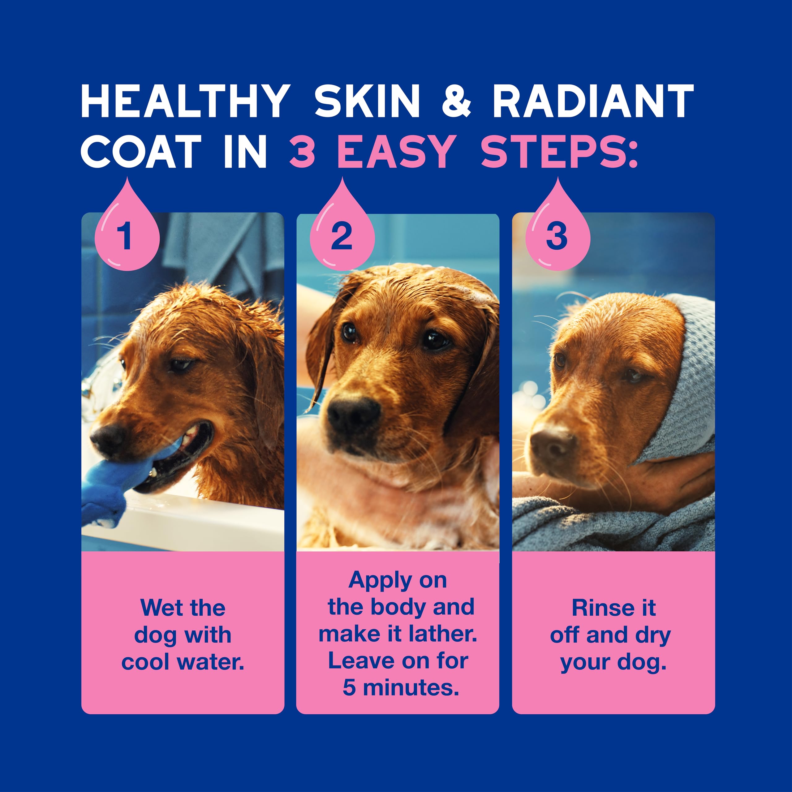 DOUXO Skin & Coat SPA fragrance hint on label for a pleasant scent.